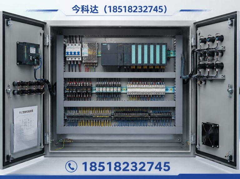 滨海新区PLC控制柜展示图